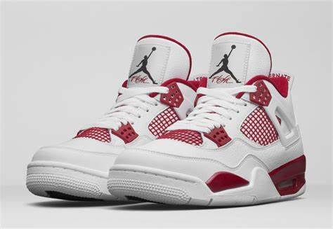 AIR JORDAN 4/red-White