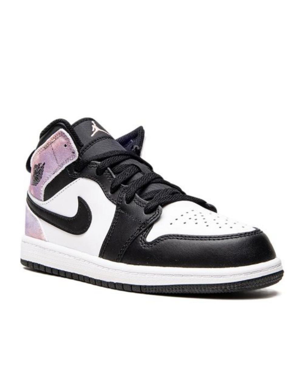 Air Jordan/black-purple-white