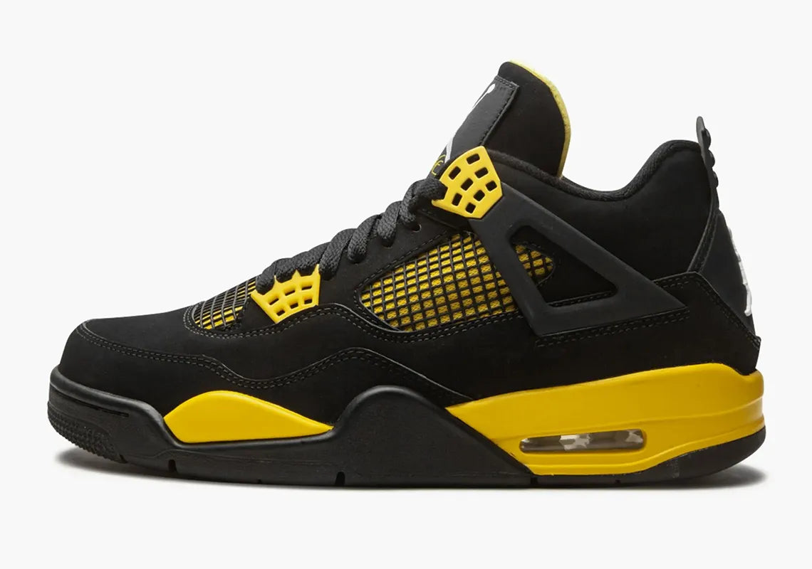 AIR JORDAN 4/Black-yellow