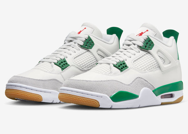 AIR JORDAN 4/green-White