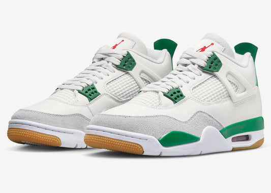 AIR JORDAN 4/green-White