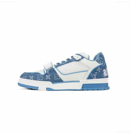 LOUIS VUITTON Sneaker low - bleu blanc