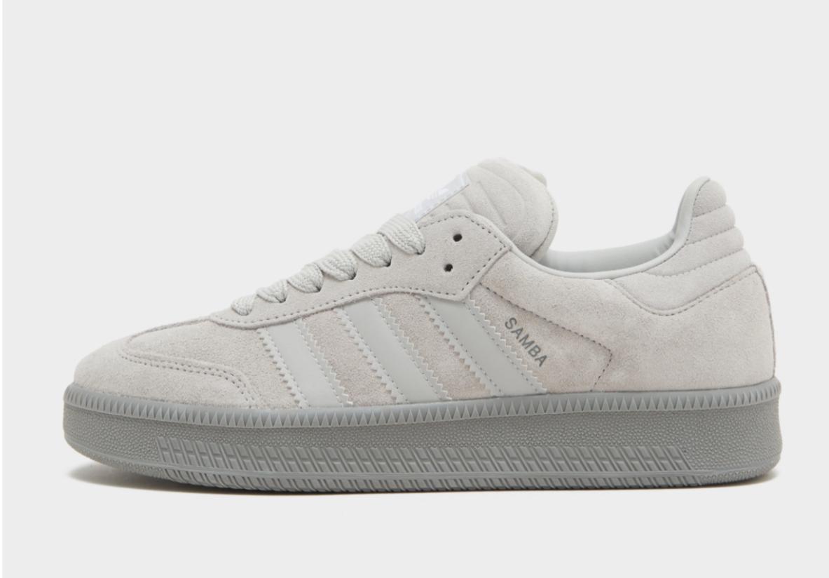 Grey adidas samba XLG JD Sports