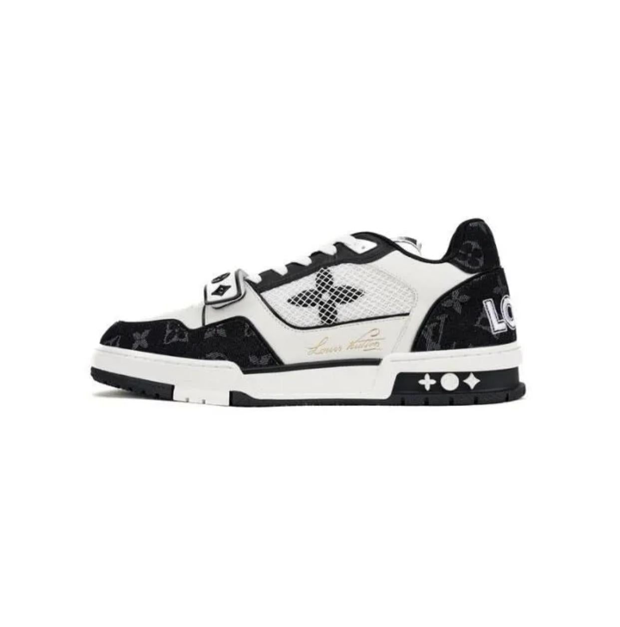 LOUIS VUITTON Sneaker low - black / blanc