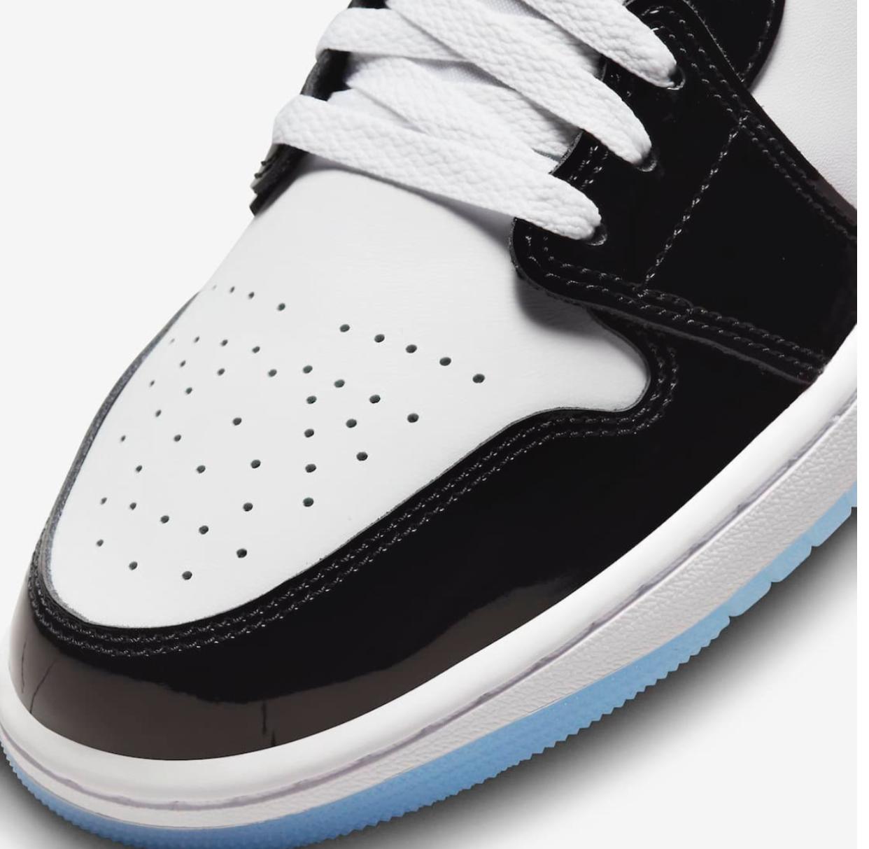 Air Jordan-white Black