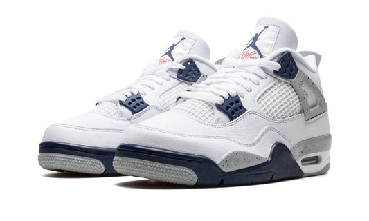 AIR JORDAN 4 /Bleu-White