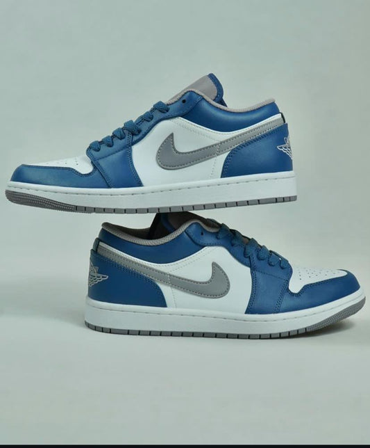 AIR JORDAN 1 low / grey-blue