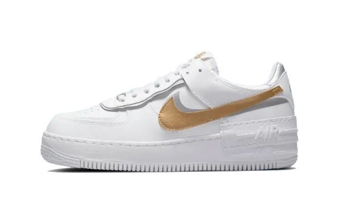 Nike Air Force 1 Low Shadow White Gold